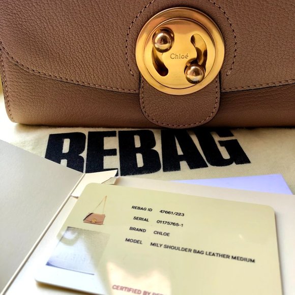 Chloe Mily Shoulder Bag Leather Medium - Picture 4 of 14